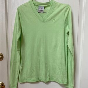 Nike Long Sleeve v-neck Tee Classic Design